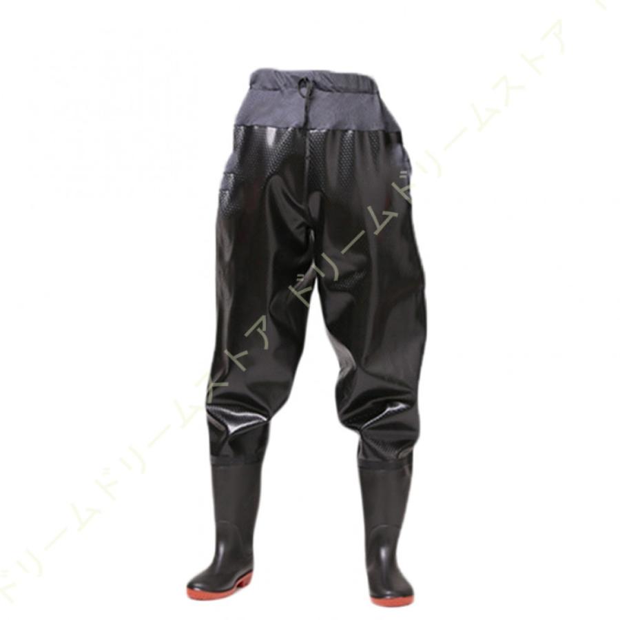 優先配送 レインシューズ メンズ レインブーツ ヒップウェーダー 防水 カジュアルシューズ アウトドア 通勤 作業用 洗車 台風 梅雨対策 ロングブーツ ウォーターパンツ Materialworldblog Com