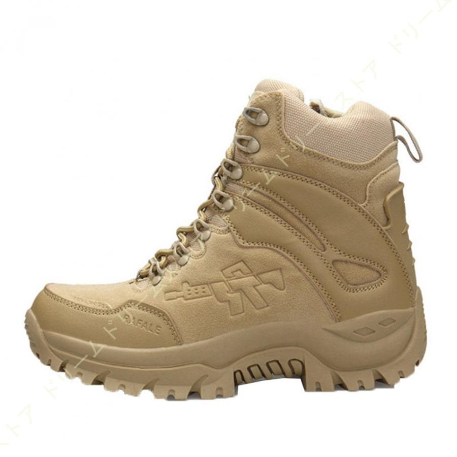 福袋 カジュアル ワークブーツ メンズ ライダーブーツ ハイカット 編み上げ バイクシューズ トレッキングシューズ メンズブーツ 防水 軽量 ミリタリ ブーツ 滑り止め