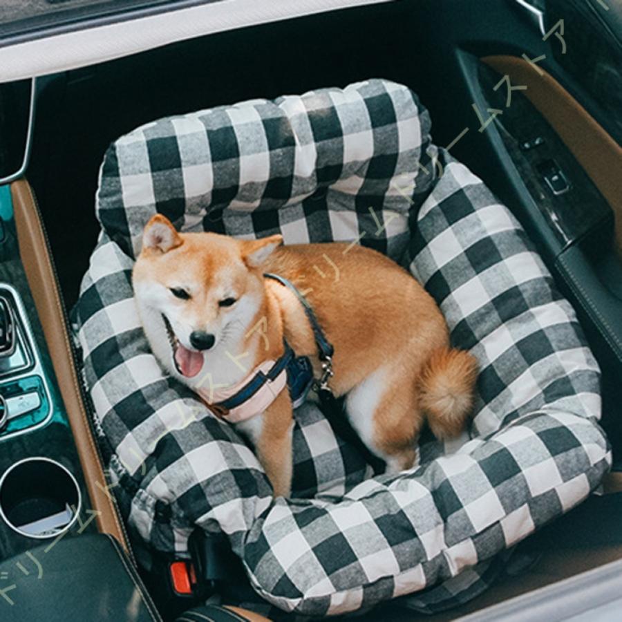 車載用ソファー 車用ペットシート シート デラックス 全種犬 老犬 耐噛み ドライブベッド 犬用品 水洗い 実用性 ワンちゃん ペットシート 耐摩耗性 子犬 