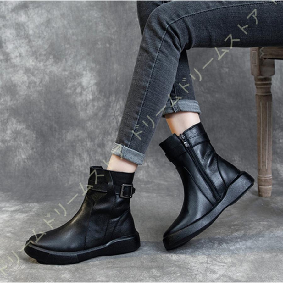 最新の値下げ商品 レディース ショートブーツ ブーツ おしゃれ 歩きやすい ショートブーツ ローヒール フラット ブーツ ブーティ 美脚 靴 エンジニア ファッション 茶色 女の子 販売割引中 Www Superavila Com