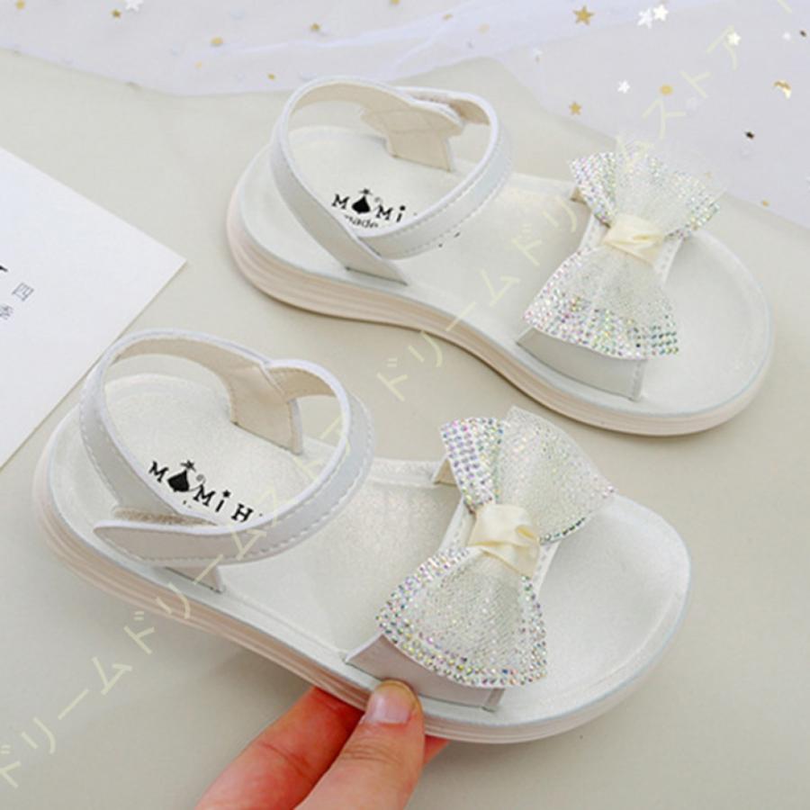 サンダル 女の子 子供靴 キッズ スリッパ ビーチサンダル ドレスシューズ キラキラ プリンセス風シューズ 子供 ベビー 夏 軽量 滑り止め 通気 柔らかい