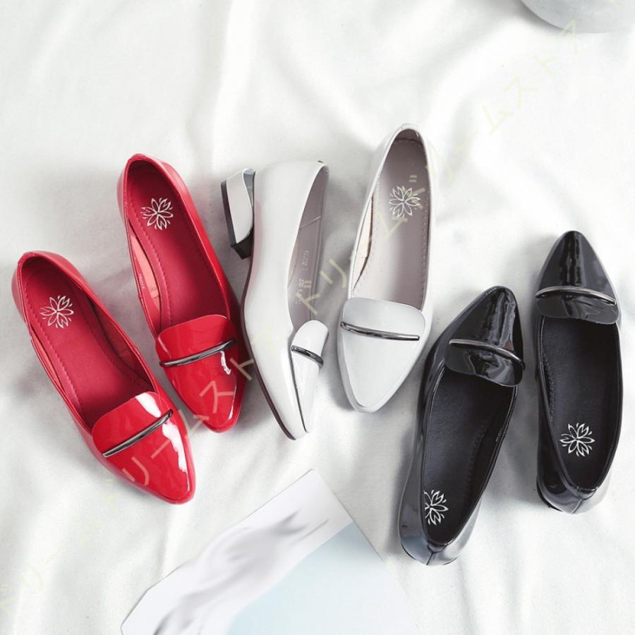 パンプス 大きいサイズ 痛くない ローヒール ぺたんこ 黒 スムース おしゃれ シューズ おしゃれ きれいめ ぺたんこ 歩きやすい 疲れにくい 走れる オフィス 立ち仕事 小さいサイズ 通勤 Bjr Nr2 Md5n2 ドリームドリームストア