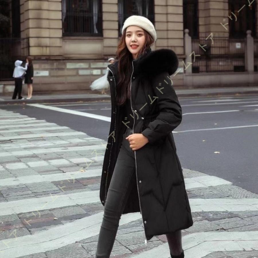 売れ筋ランキングも ジャケット フード リアルファー 防寒 レディース ダウンコート ジャケット フード リアルファー 防寒 レディース ダウンコート アウター 上品 着痩せ コート ロング ファー ダウンジャケット 大きいサイズ ロング丈 軽量 コート アウター Dagl Tg