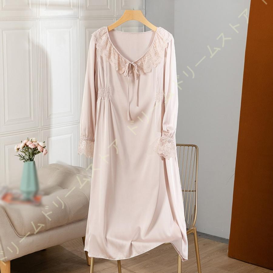 激安ブランド 大きいサイズ 韓国 春 ハート 前開き ネグリジェ ルームウェア ワンピース 膝丈 ナイト