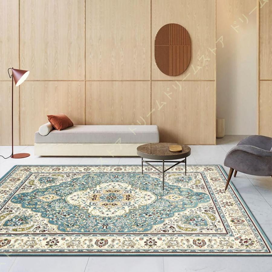 洗える 花柄 ペルシャ絨毯 ラグ 絨毯 モダン ベルギー絨毯 長方形 玄関マット リビング ドアマット 床暖房 ホットカーペットカバー 軽量 北欧風 モダン Clt Ti2 9t9v ドリームドリームストア 通販 Yahoo ショッピング