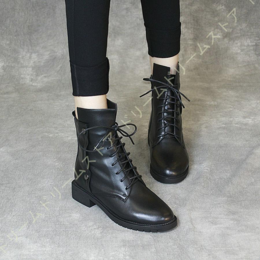 激安ブランド 厚底ブーツ サイドジップ 履きやすい 歩きやすい サイズ S M L Ll カラー ブラック 黒 茶 可愛いレースアップ 編み上げ ショートブーツ 美脚 足長 身長up クライマックスセール Www Skylanceronline Com