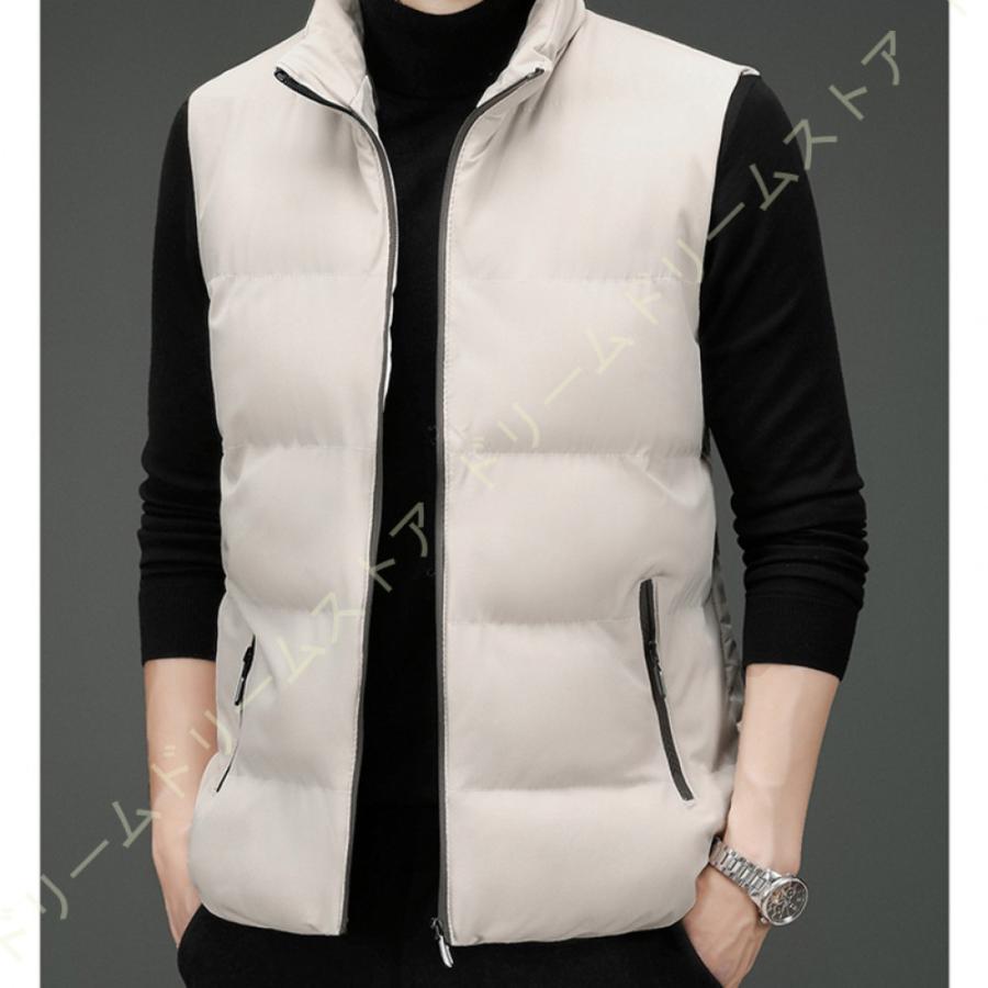 新商品 ダウンベスト 中綿ベスト 男性 ベスト 軽量 あったか ダウンベスト メンズ 冬 袖なし 防寒 立ち襟 ダウン おしゃれ メンズ アウター ジップアップ ベスト 秋冬 好評継続中 今だけ限定価格 Mapekengineering Com