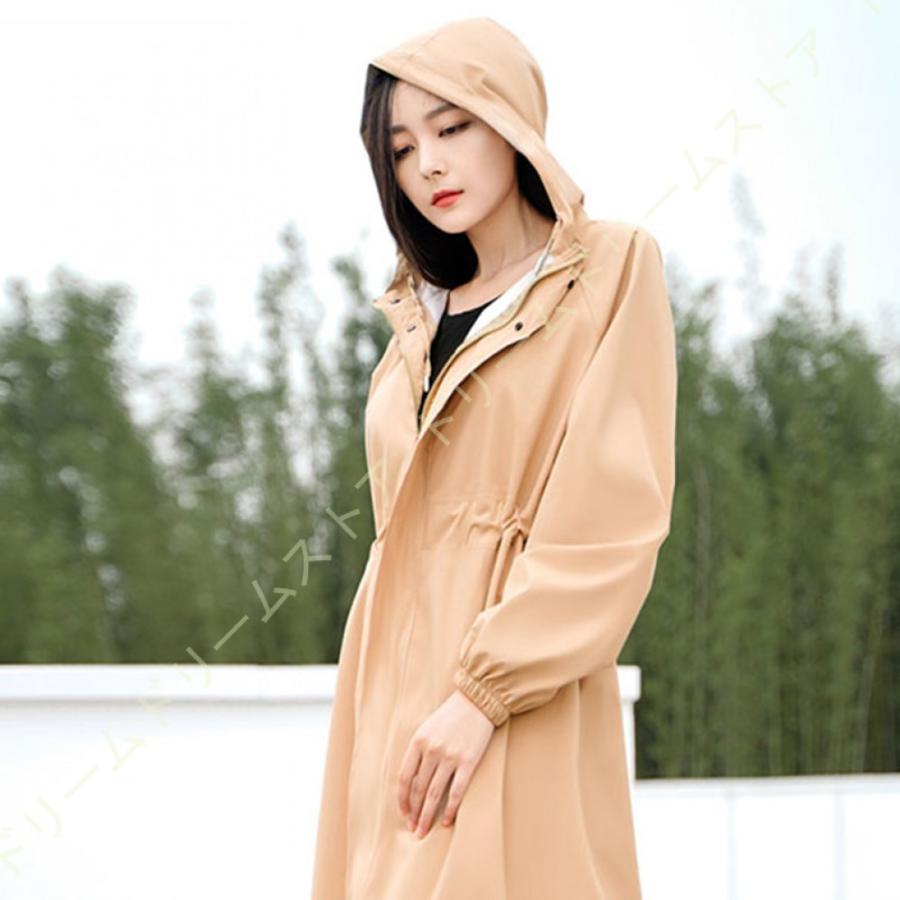 コート アウター ポケットいっぱい レインコート レディース 自転車 ロング丈のおしゃれな レインポンチョ 軽量 リュックにも対応 反射テープ 二重ツバ レインコート メンズ 大きいサイズ 軽量 Bmknpftpfx Www Kbdav Ac In