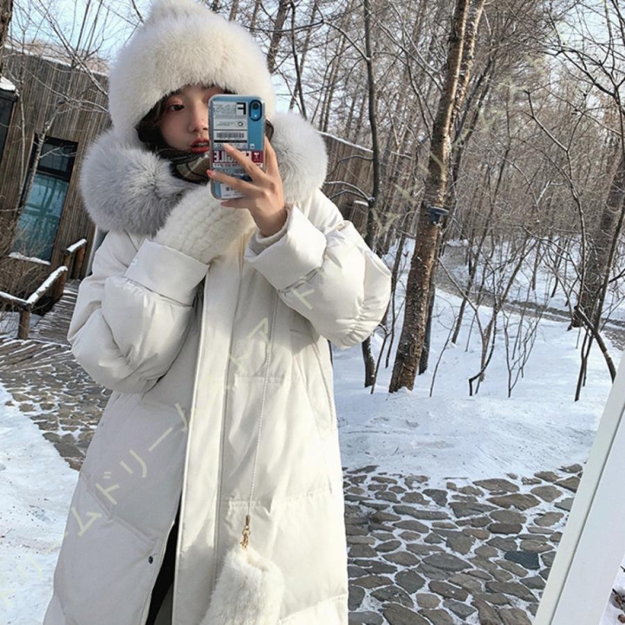 国内最安値 ダウンジャケット レディース ダウンコート ロング丈 アウター コート 秋冬 ファスナー 無地 ファー付き フード付き ブランド 通勤 スポーツ観戦 かわいい 最高の n Go Th