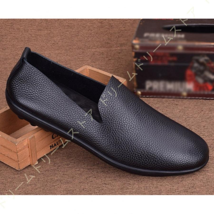 21年最新海外 歩きやすい キレイめ スムース調 ローファー 茶 黒 ローカット デッキシューズ スリッポン 靴 メンズ ドライビングシューズ 屈曲性 運転靴 快適 蒸れない ローファー カラー ブラウン Panero Shop