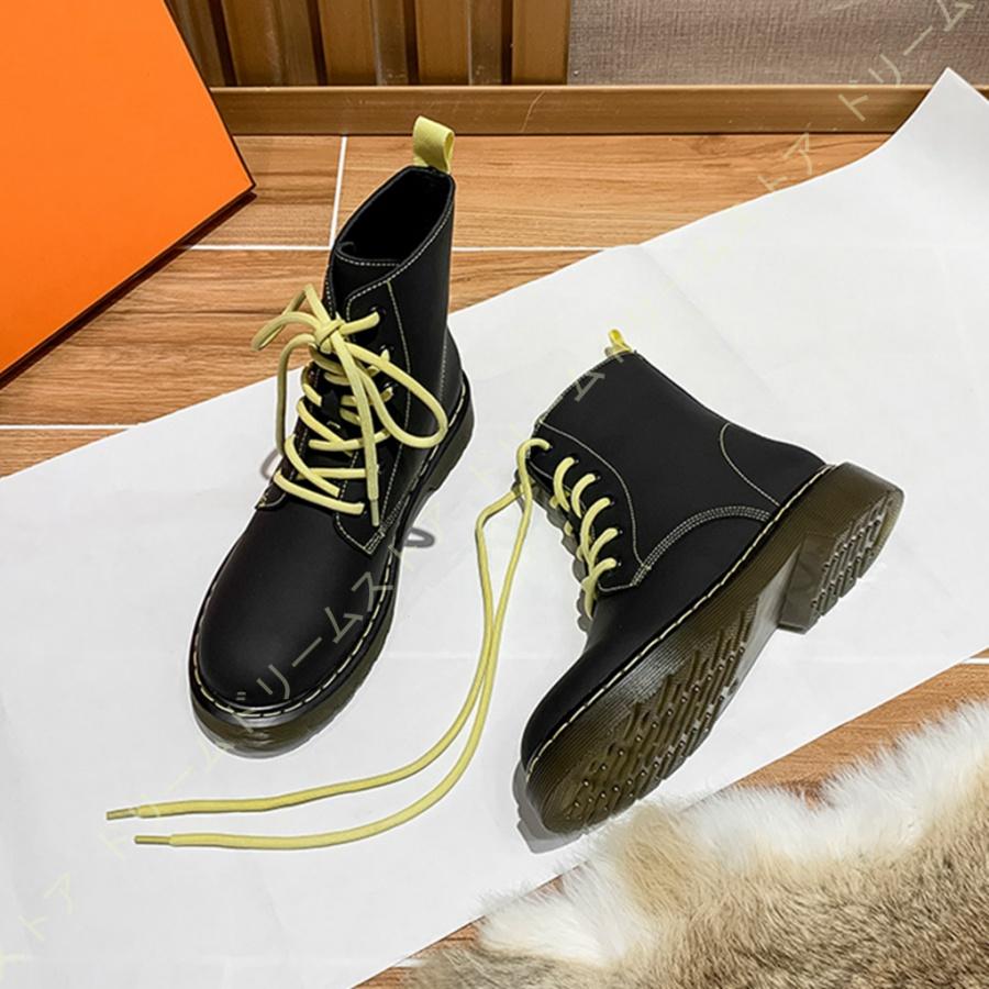 好評継続中 ショートブーツ 黒色 ブーツ 袴ブーツ レディース 編み上げブーツ 白 ショートレースアップブーツ 歩きやすい レディース靴 厚底ブーツ 厚底 ブーツ かわいい 進化版 Gestion Etechnologies Shop
