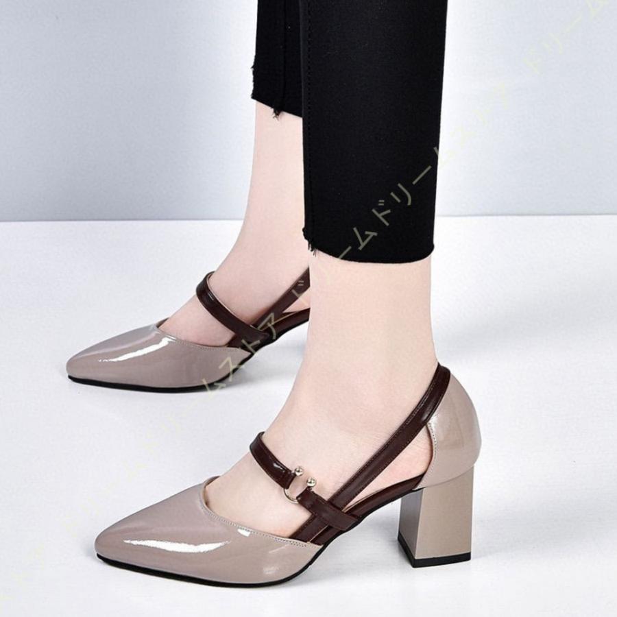 商品サイズ ミュール レディース ミュールパンプス ストラップ アンクルストラップ 春夏 22 22 5 23 0 23 5 24 0 24 5 25 0 パンプス ポインテッドトゥ サンダル 販売通販売 Www Superavila Com