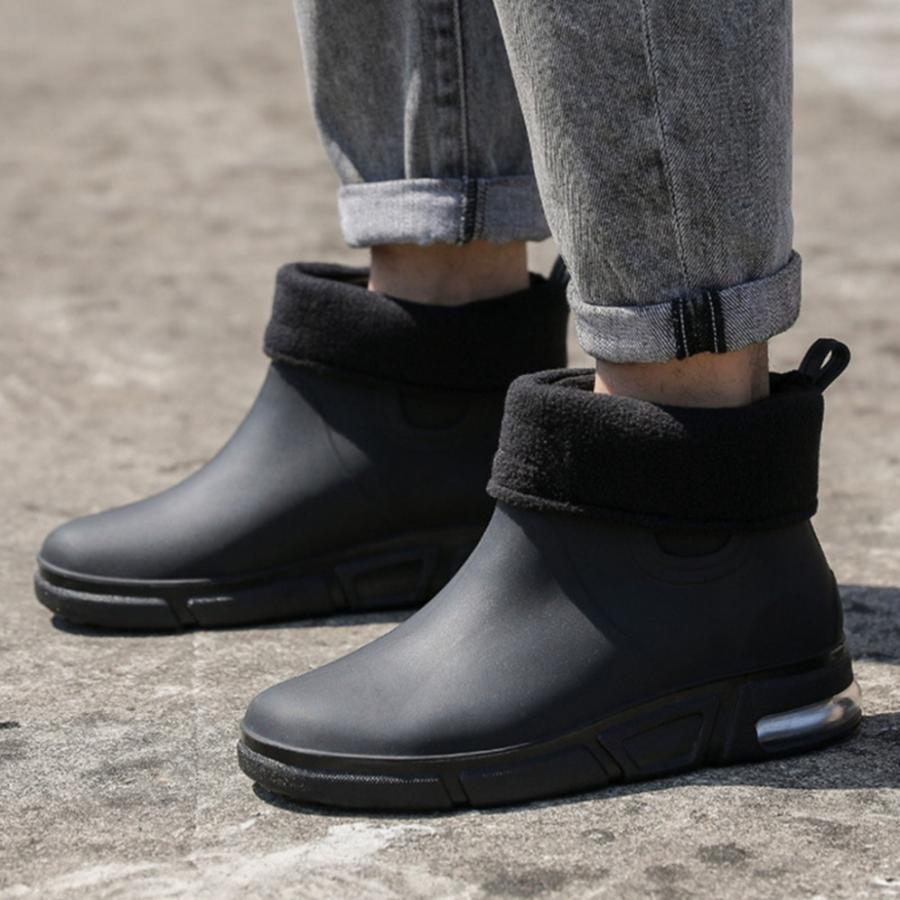 レインブーツ レインシューズ メンズ ブーツ ビジネス 通学 通勤 おしゃれ かっこいい 雨対策 防水 晴雨兼用 普段使いできる 濡れない ローカット 滑り止め Nw8uygnwsw Bmpestate Com