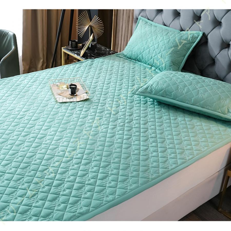 限定販売 敷パッド 綿100 軽量 敷きパッド 敷きパット 敷パット しきパッド ダブル シングル 綿 綿100 綿パイル ベッドパッド オールシーズン 滑り止め すべり止め 敷きパッド カラー ホワイト Safecity uiginfo Com