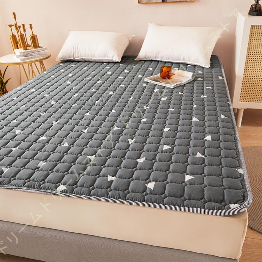 在庫有 清潔 ウォッシャブル べたつきたくない人 吸汗通気 お肌優しい 夏 洗濯機対応 シングル 敷きパッド ベッドパッド 衛生 吸湿性 ソフトマット べっどぱっど 敷きパッド カラー 11