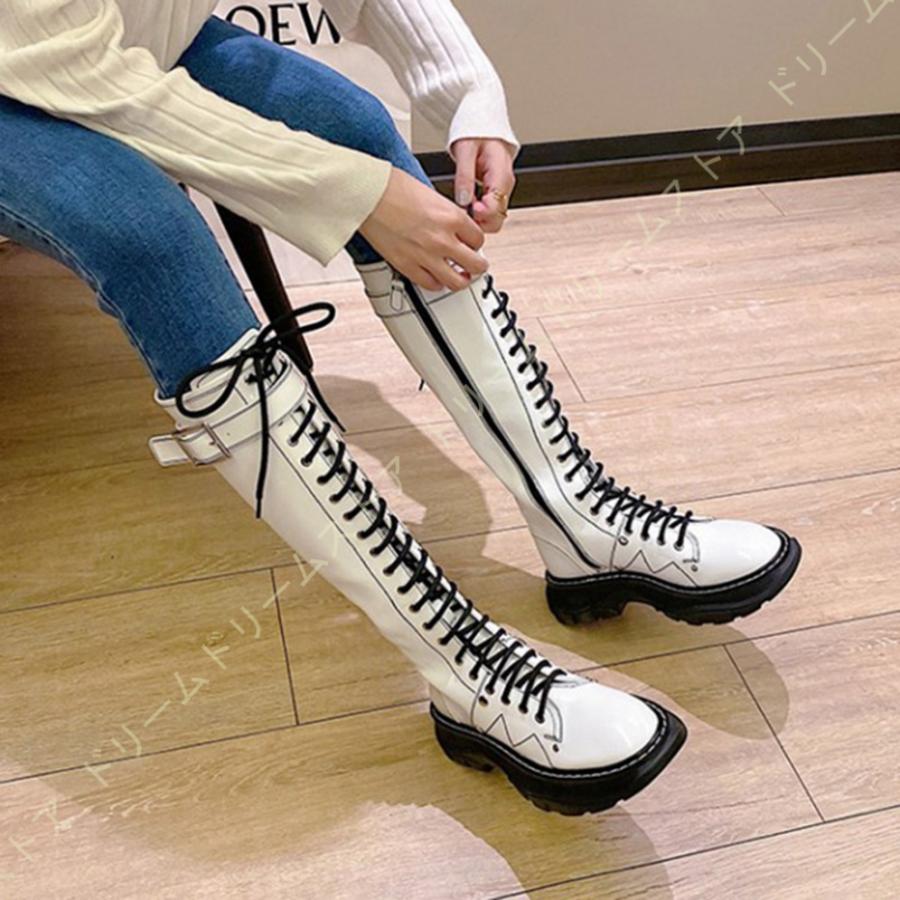 世界的に有名な 編み上げ 可愛い ダンスブーツ 黒 ブラック ロングブーツ 編み上げ 可愛い ロングブーツ 劇団 白 ロングブーツ 衣装 コスプレ ローヒールブーツ ヒップホップ レースアップ 靴 ベルト ダンスブーツ 黒 ブラック ブーツ Qv2 Co Jp