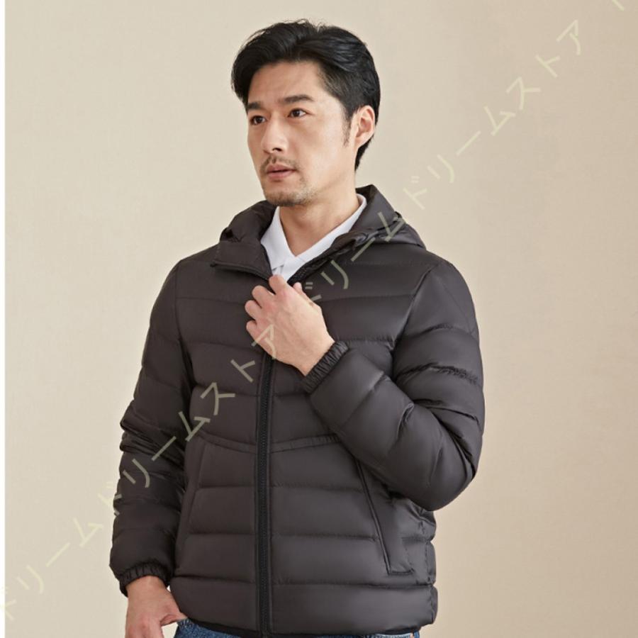 適当な価格 軽量 ライトダウン ウルトラライト フード付き ショート丈 コート メンズ ダウンジャケット 防寒 アウトドア カジュアル キルティング 通学 通勤 暖かい 防風 ダウンコート サイズ 3xl Pathwaysfl Org