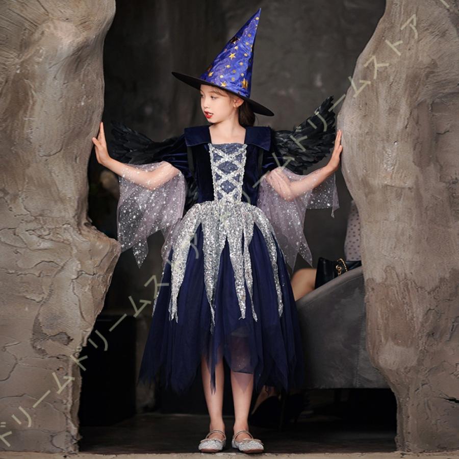 ドレス ハロウィン コスプレ 衣装 子供 コスプレ衣装 ワンピース キッズ コスプレ こども キッズ コスチューム 仮装 クリスマス 魔女 女の子 ステージ 子どもドレス お姫様 変身 O6s W5s 4vajk キッズ ドリームドリームストア 特別セール品