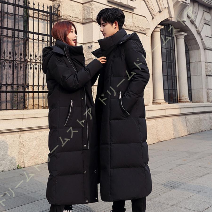 ロング 男女兼用 ユニセックス レディース メンズ ロング ダウンコート ベンチコート ペアルック カップル アウター シンプル ダウンジャケット 中綿 コート ダウンコート 返品 交換対象商品 Gute Schule Oberfranken De
