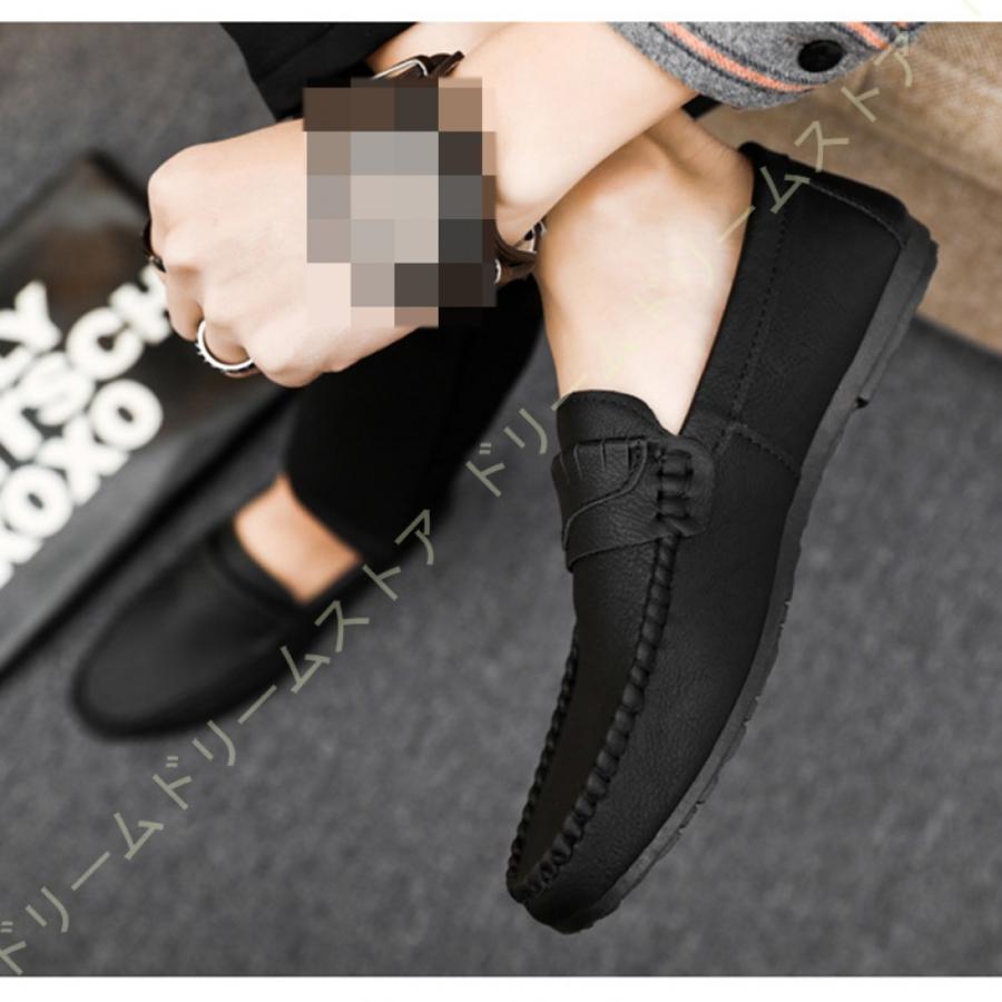 最新人気 シューズ ローファー スリップオン ドライビングシューズ メンズ 革 ローファー スリップオン ドライビングシューズ メンズ 革 デッキシューズ 軽量 モカシン 靴 カジュアルシューズ フラット 手作り 紳士靴 ビジネスシューズ Www Virginiawaldenford Com