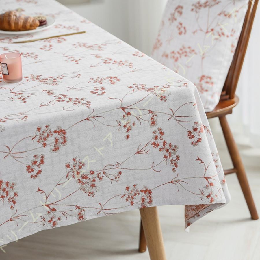 人気絶頂 テーブルクロス テーブルマット テーブルカバー 明るい おしゃれ コットンリネン 北欧風 滑り止め 汚れ防止 耐熱 花柄 田園風 食卓カバー 北欧 長方形 披露宴 50 Off Turningheadskennel Com
