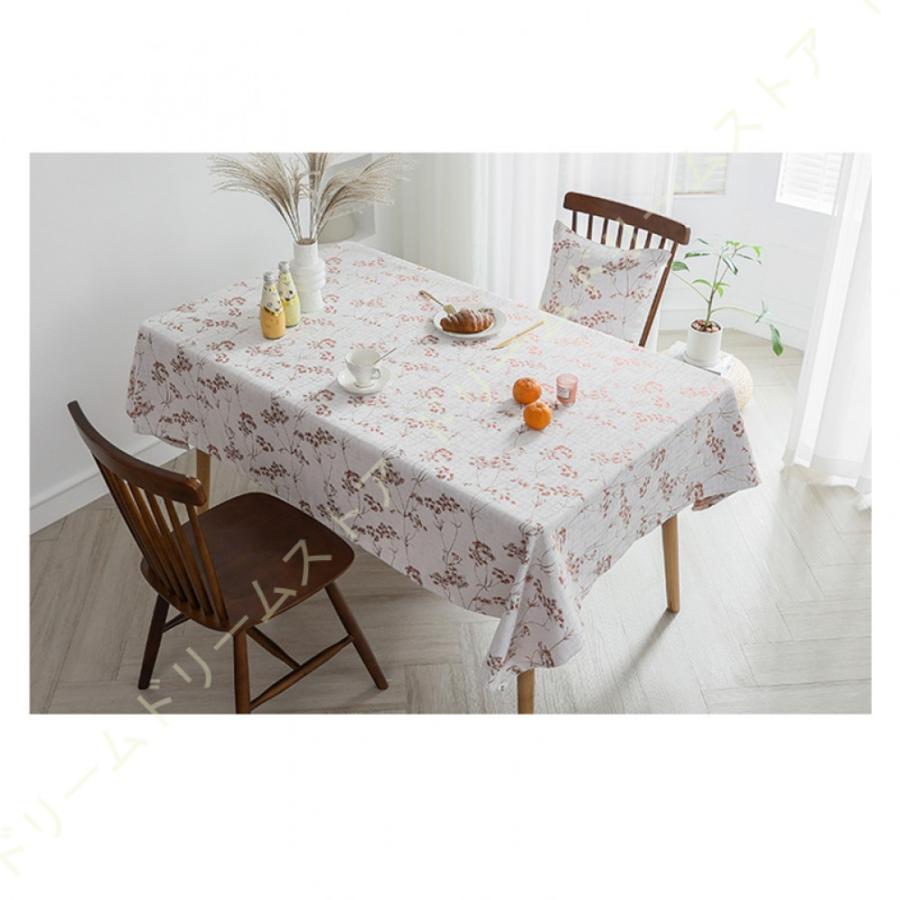 人気絶頂 テーブルクロス テーブルマット テーブルカバー 明るい おしゃれ コットンリネン 北欧風 滑り止め 汚れ防止 耐熱 花柄 田園風 食卓カバー 北欧 長方形 披露宴 50 Off Turningheadskennel Com