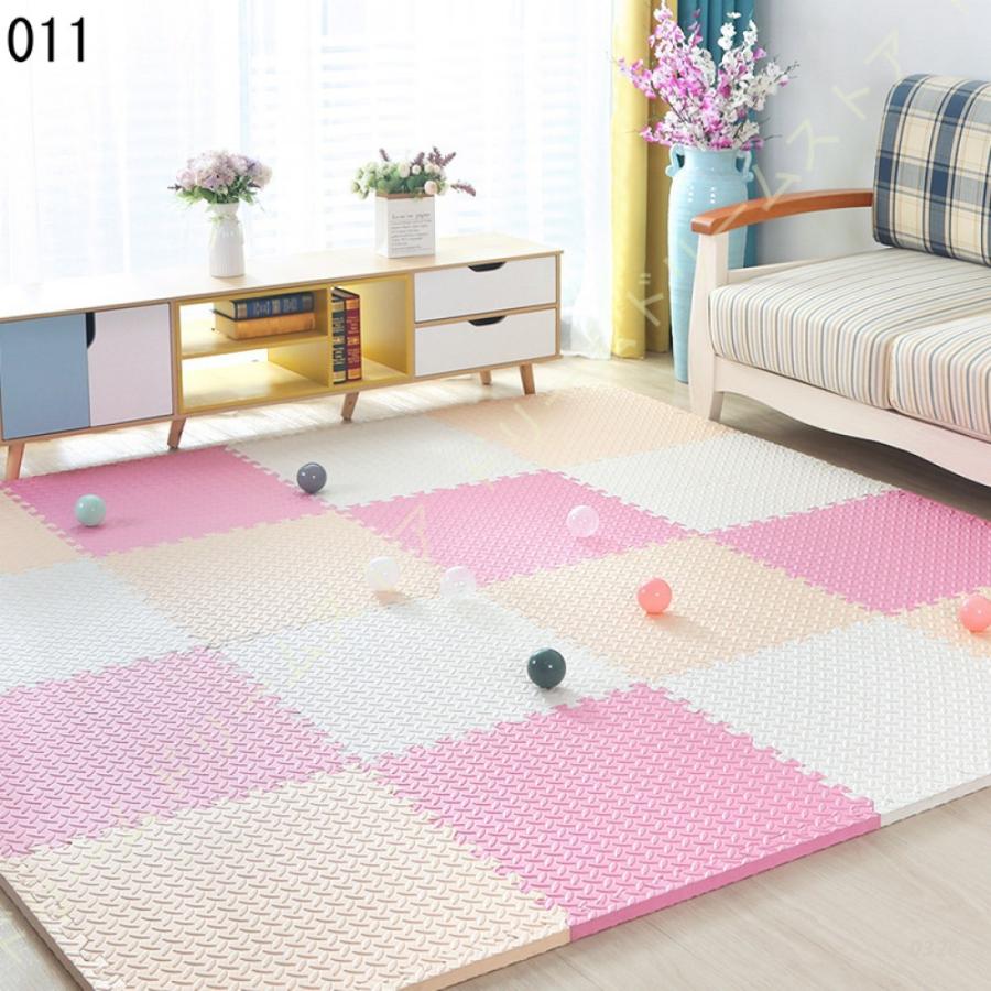 ジョイントマット ジョイント 厚手 ラグ マット カーペット ノンホルム 抗菌 防音 床暖房対応 大判 防臭 正方形 185 185 おしゃれ