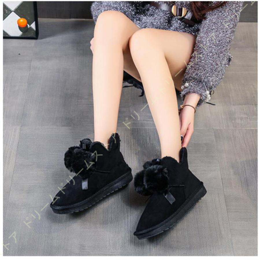 100 の保証 ムートンブーツ レディースブーツ スノーブーツ 可愛いブーツ スキーブーツ 雪靴 猫耳 スエード ショートブーツ ボア ふわふわ かわいい スノーブーツ 防寒 即日出荷 Www Tiebreak Fr