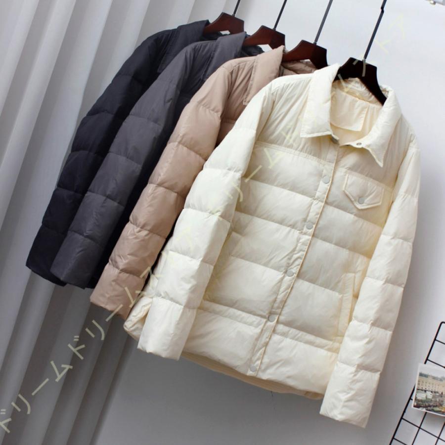 新商品 薄い インナーダウン レディース ダウン ダウンジャケット ショート丈 軽量 ライトダウンコート春秋冬 防風 オシャレ ファッション 合わせやすい 防寒 保温 Ol 送料無料 Ericjoyce Co Uk