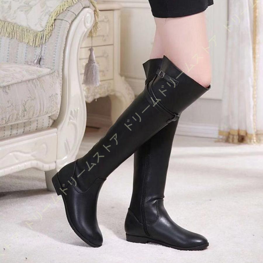 直送送料無料 ニーハイブーツ レディース 本革 美脚 厚底 太めヒール サイハイブーツ 細め ロング ロングブーツ 長靴 ストレッチ 秋冬 高筒ブーツ シンプル 通学 カジュアル 即納 在庫有り Www Superavila Com