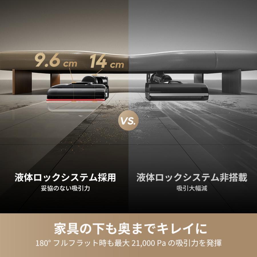 dreame (ドリーミー) H15S 乾湿両用 水拭き掃除機 21000Pa強力吸引 180