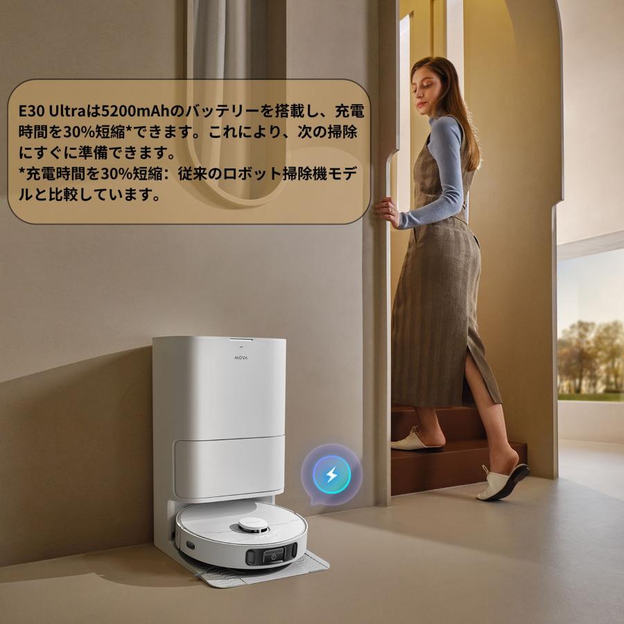 dreame MOVA E30 Ultra ロボット掃除機 LDSナビ 水拭き対応 強力 dreame MOVA E30 Ultra ロボット掃除機 LDSナビ 水拭き対応 強力