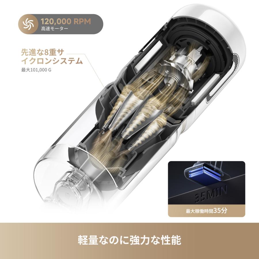 dreame Dreame（ドリーミー）X1 Air コードレス スティック 掃除機 4