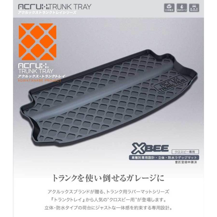 クロスビー ラゲッジマット MN71S H29/12- トランクトレイ ラバー