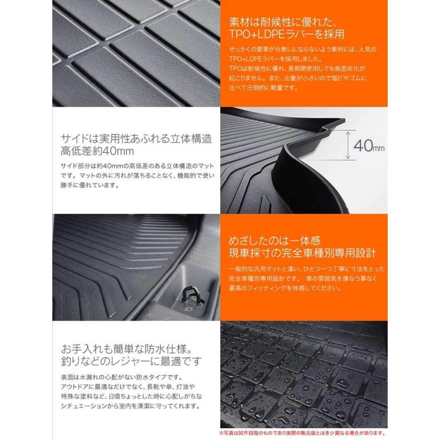 クロスビー ラゲッジマット MN71S H29/12- トランクトレイ ラバー