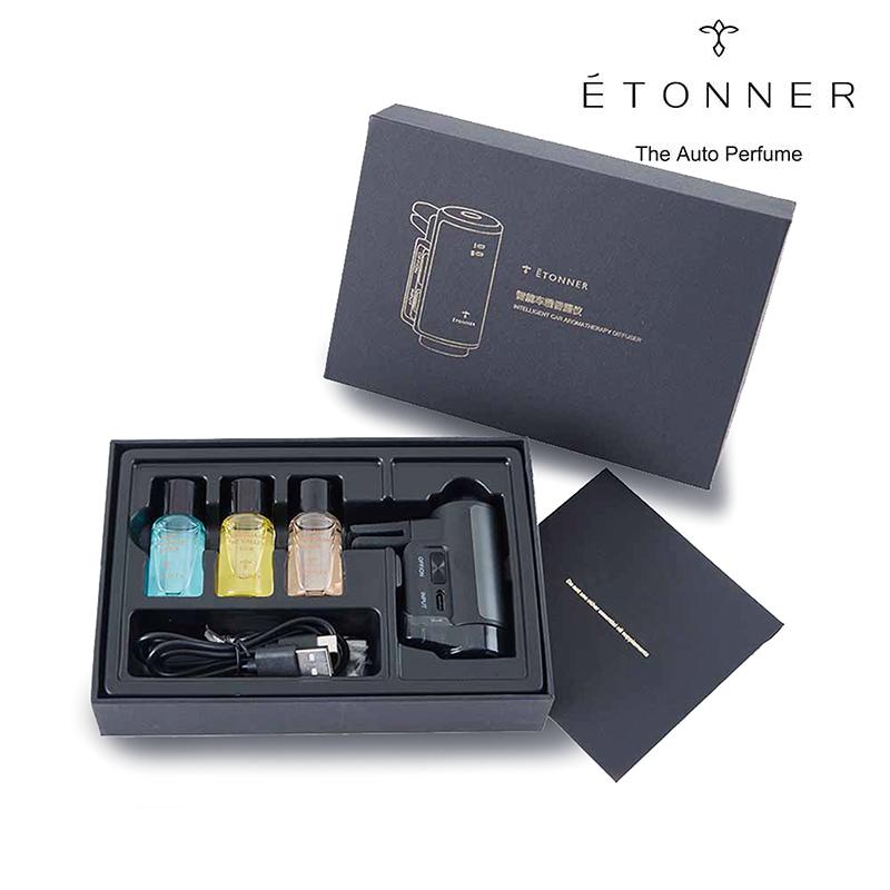 アロマディフューザー 芳香剤 エアコン吹出口取付 お試し用オイル3本