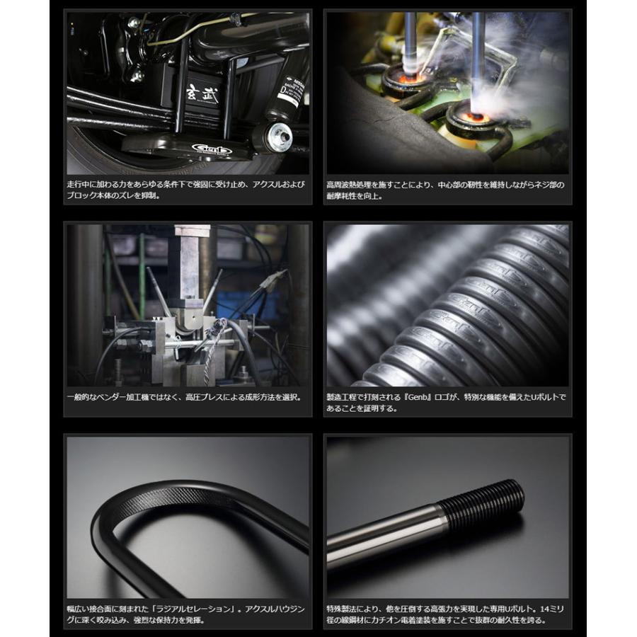 GENB（玄武） NV350キャラバン Uボルト サーフェスロックUボルト