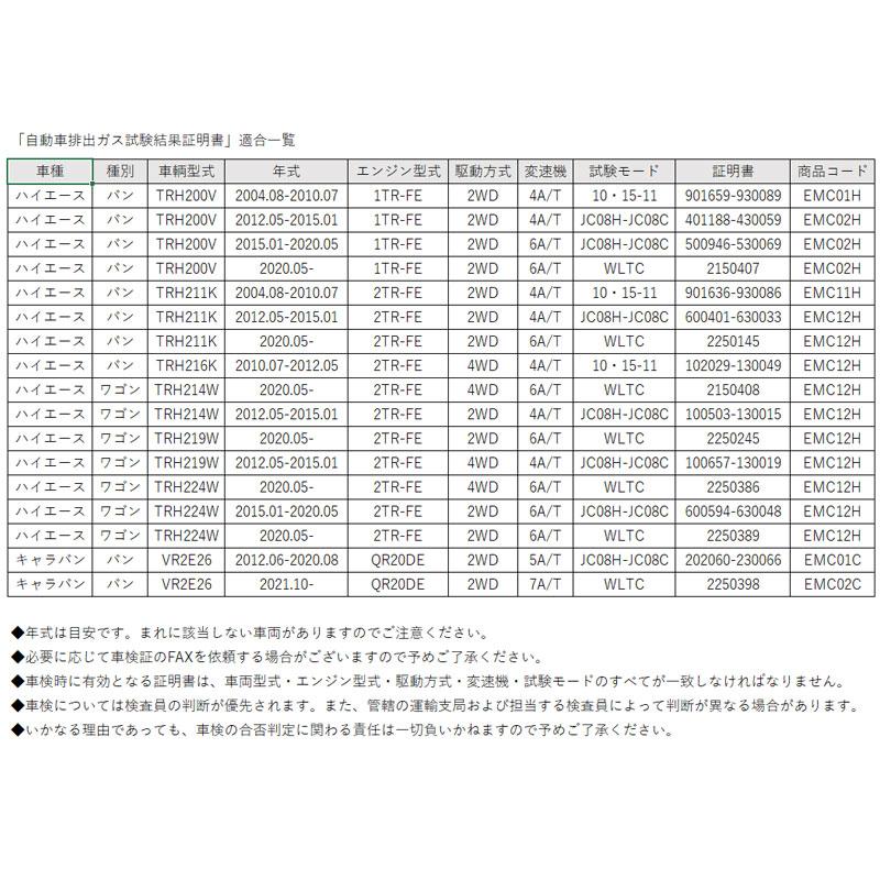 GENB（玄武） ハイエース キャタライザー 200系 スーパー