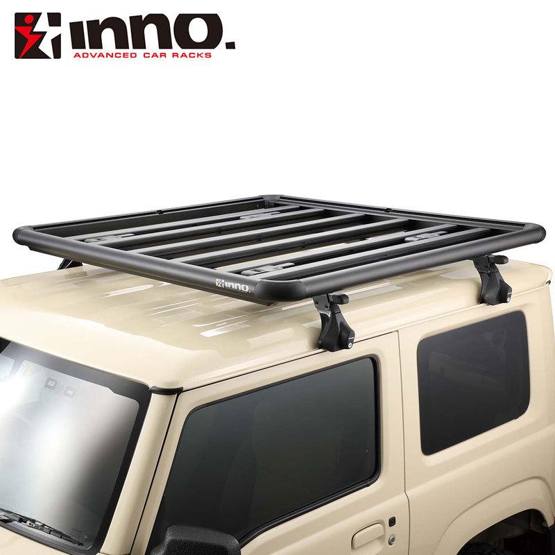 ルーフラック ルーフデッキ140 ブラック INNO(イノー) INA520  