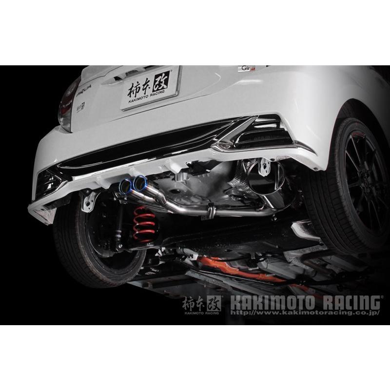 柿本改 アクア マフラー NHP10 2013/12-2020/08 Class KR T713125