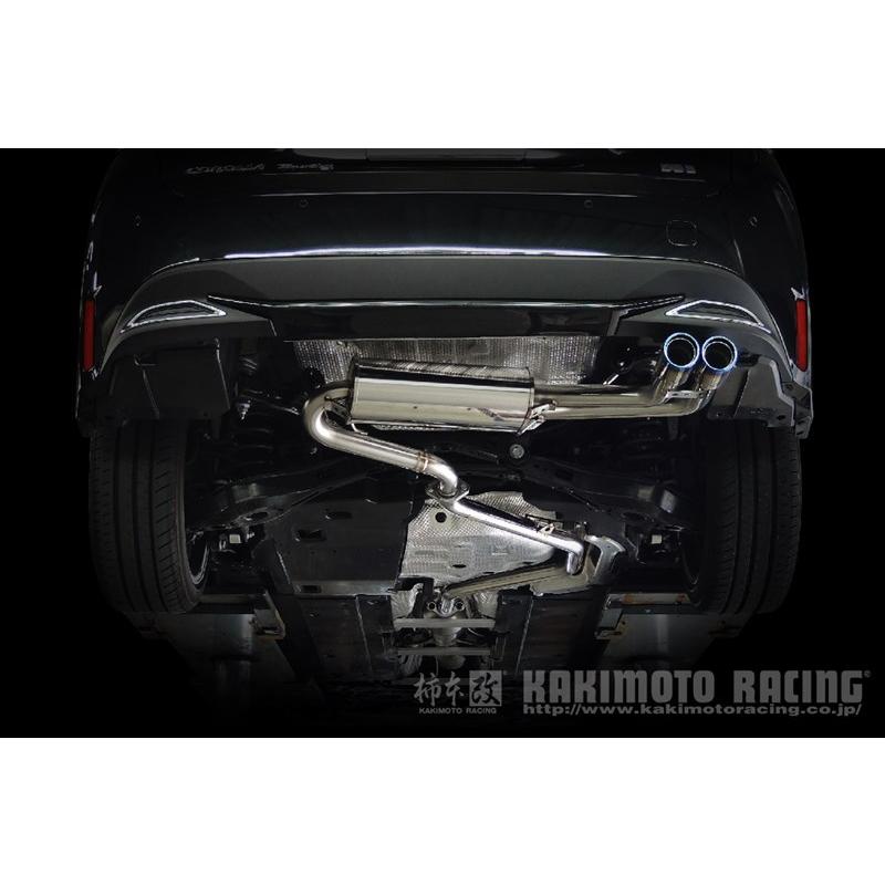 柿本改 カローラツーリングハイブリッド マフラー ZWE211W 2019