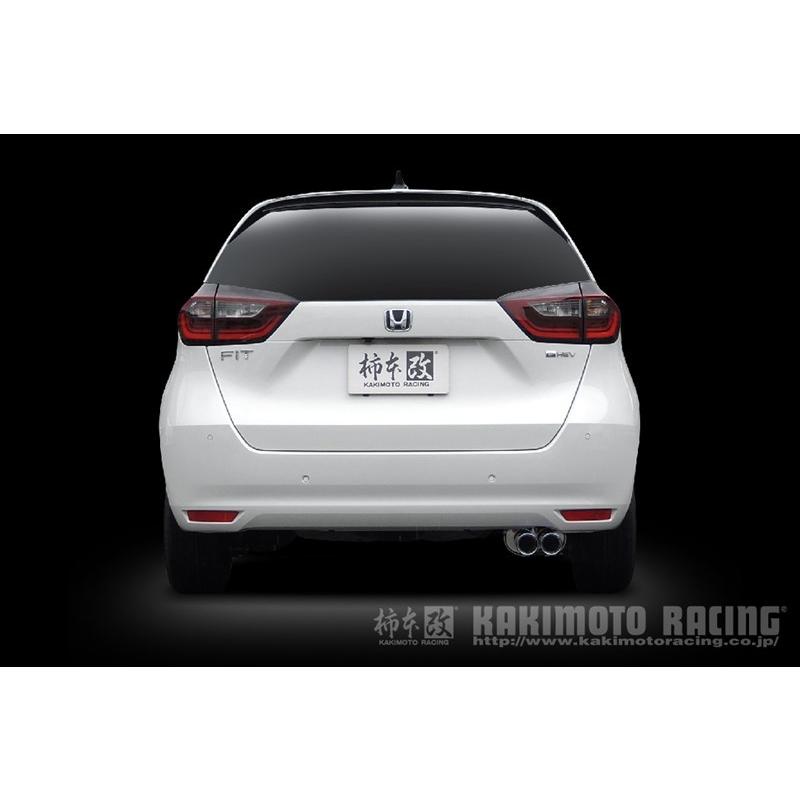 柿本改 フィット マフラー GK3 2013/09-2020/02 Class KR H71395