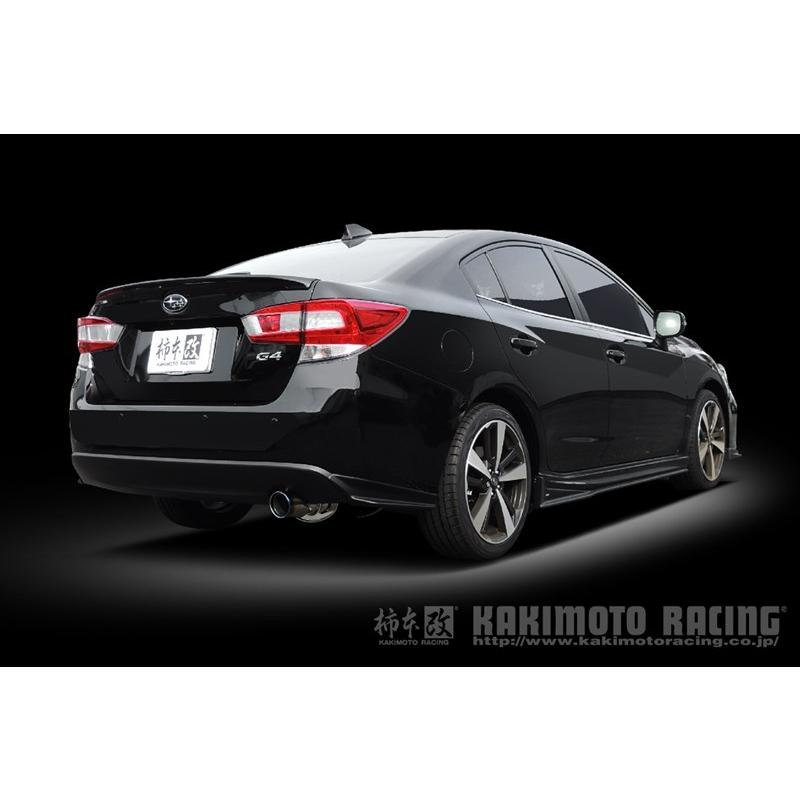柿本改 インプレッサG4 マフラー GK7 2016/10- Class KR B71360
