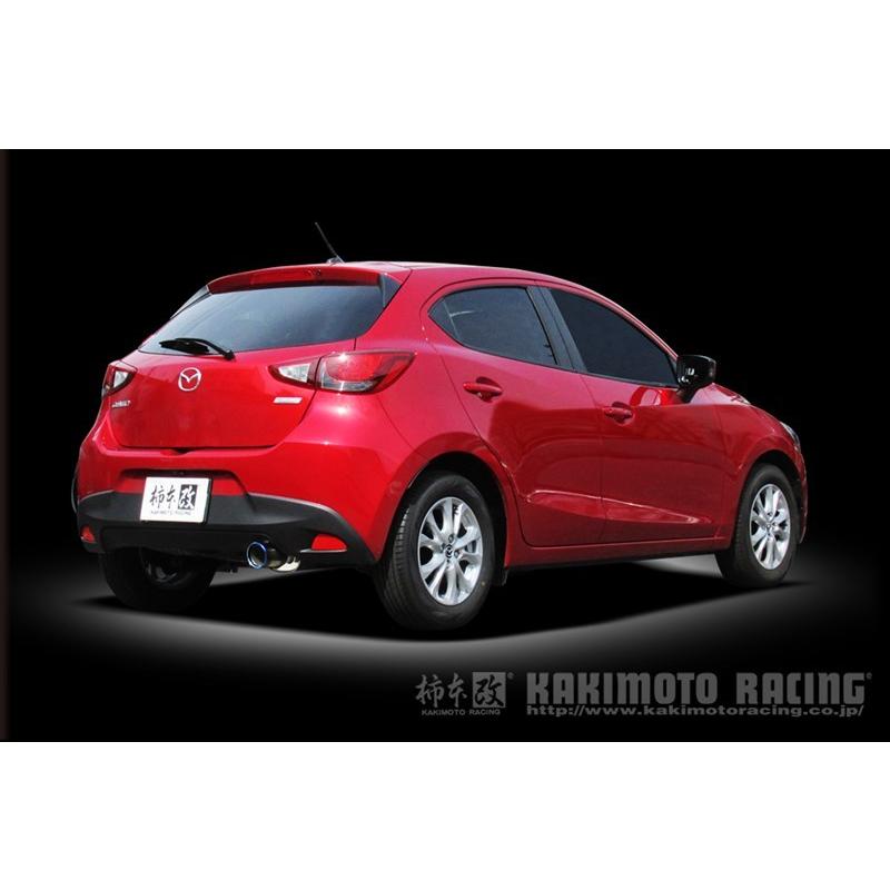 柿本改 デミオ マフラー DJ3FS 2014/09-2018/08 Class KR Z71330