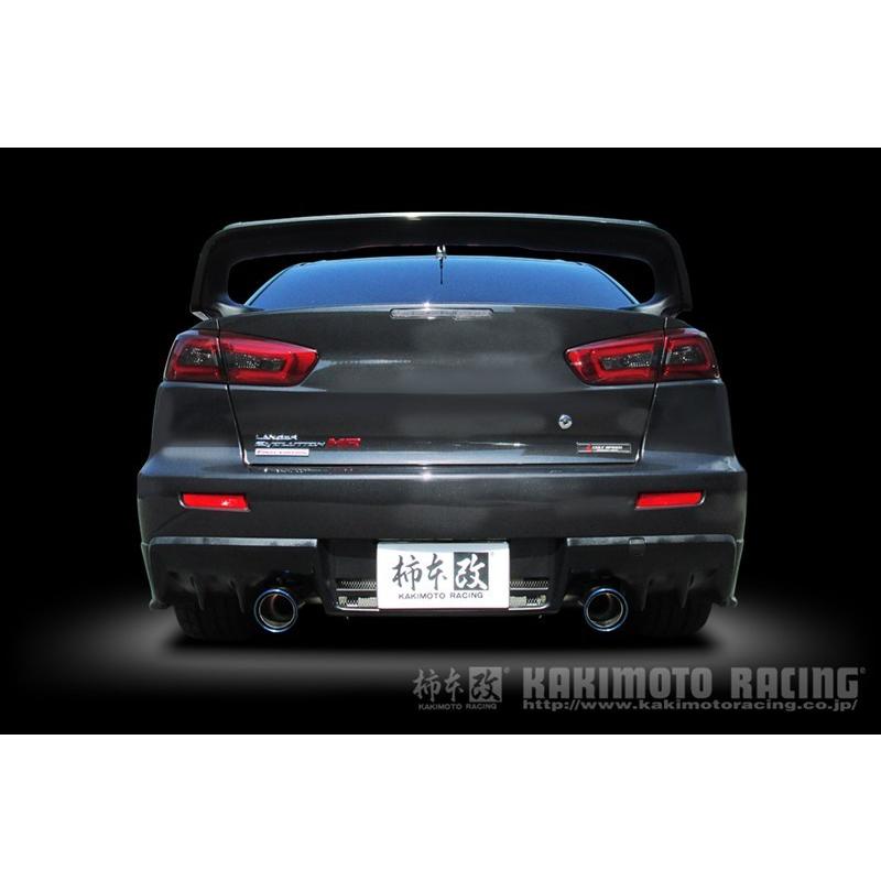 柿本改 ランサーエボリューションX マフラー CZ4A 2010/04-2015/09