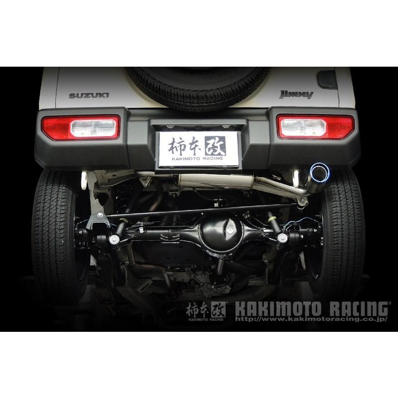 柿本改 ジムニー マフラー JB64W 2018/07- Class KR S71354R