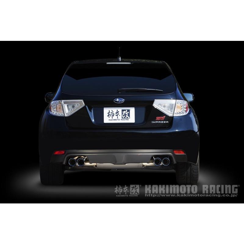 柿本改 インプレッサ マフラー GRB 2007/10-2010/03 カスタム