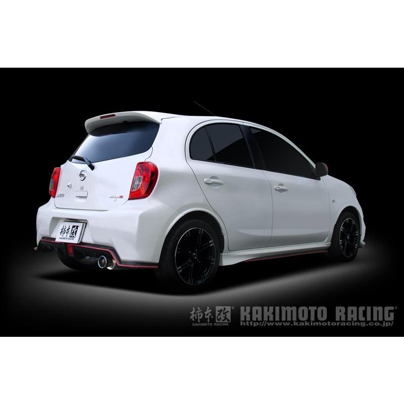 柿本改 マーチ マフラー K13改 2013/12-2020/07 GTbox 06&S N443100