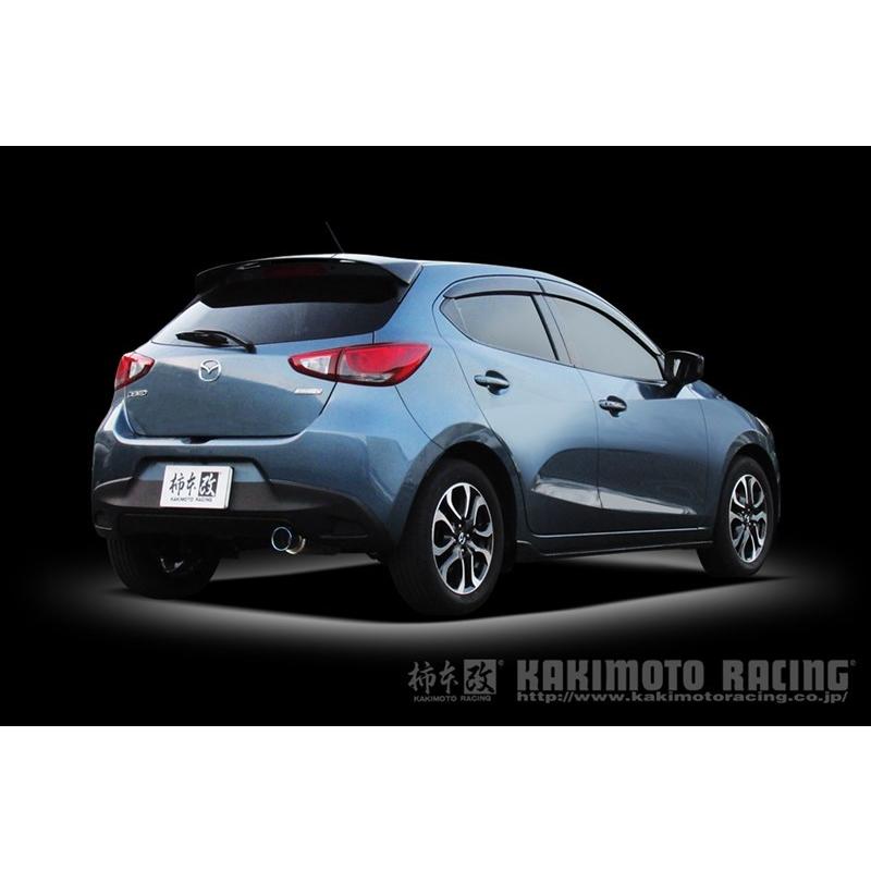柿本改 デミオ マフラー DJ5FS 2014/10-2019/09 GTbox 06&S Z44331