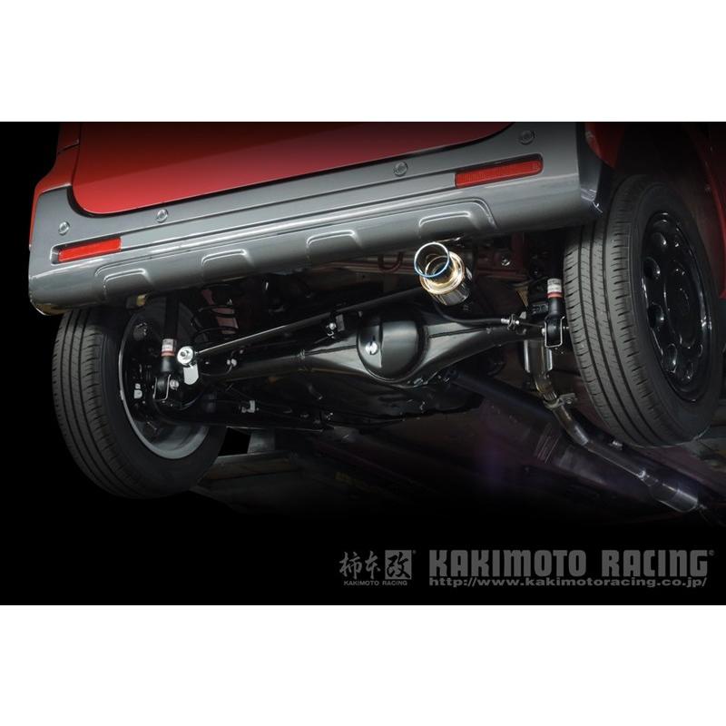 柿本改 フレアワゴンカスタムスタイル マフラー MM53S 2018/02- GTbox 